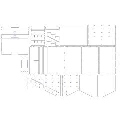BOX. BOITE RANGEMENT COSMÉTIQUES plan téléchargeable et paramétrable