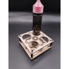 Présentoir Box pour Flacons Vaporette – 4 trous Ø32 mm
