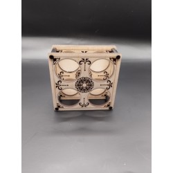 Présentoir Box pour Flacons Vaporette – 4 trous Ø32 mm