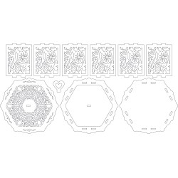 Plan Téléchargeable – Boîte à Bonbons 130 × 60 mm (Découpe Laser – CP 3 mm)