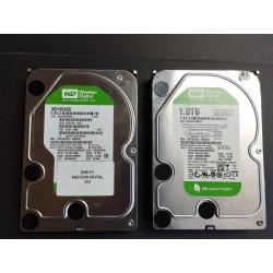 2 disk dur 3.5 WESTERN DIGITAL- 1) WDC WD10EADS-65M2B0 : 1000,2 GB 2) - WDC WD10EAVS-00D7B1 : 1000,2 GB